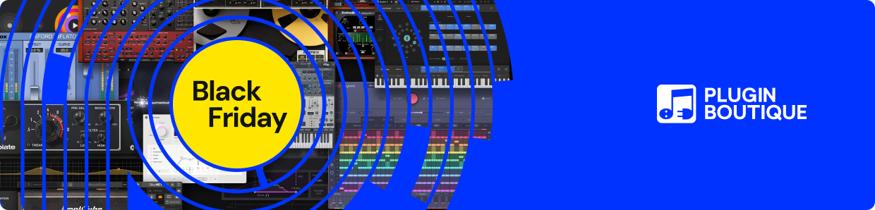 Black Friday. The best deals on audio plugins